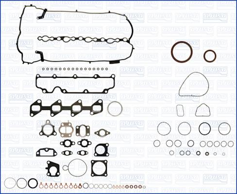 Ajusa 51044600 - Комплект прокладок, двигун autocars.com.ua