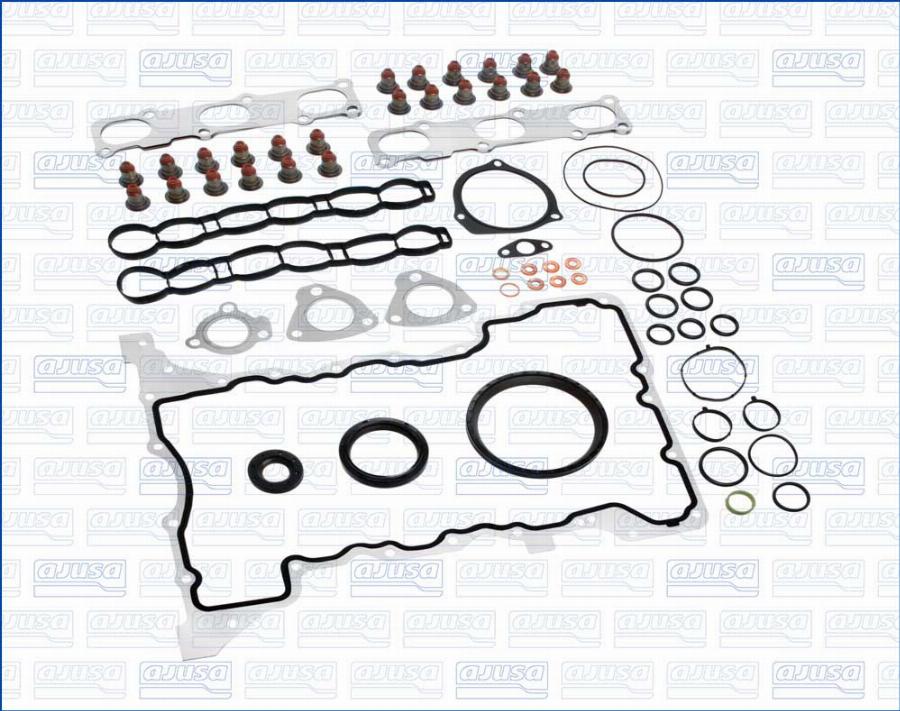 Ajusa 51046000 - Комплект прокладок, двигун autocars.com.ua
