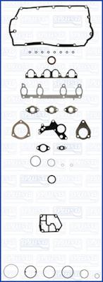 Ajusa 51047200 - Комплект прокладок, двигун autocars.com.ua