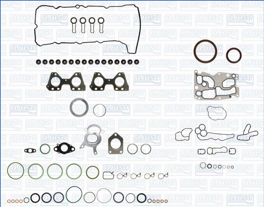 Ajusa 51067500 - Комплект прокладок, двигун autocars.com.ua