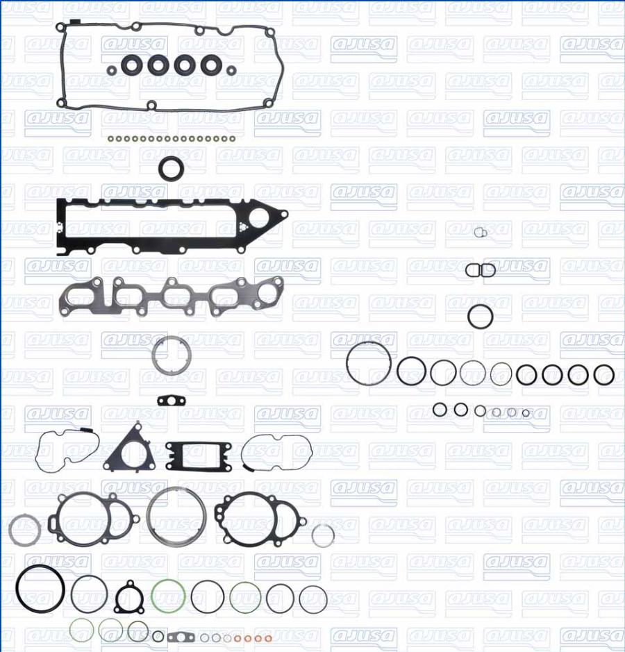 Ajusa 51079400 - Комплект прокладок, двигун autocars.com.ua