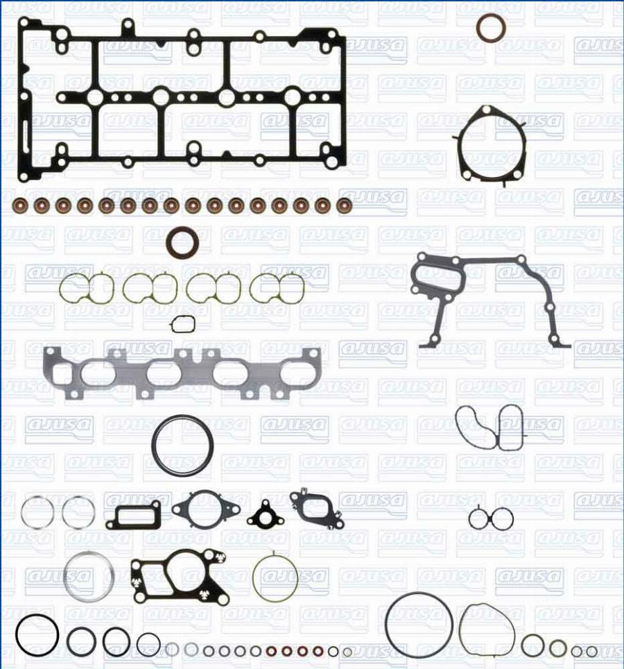 Ajusa 51088300 - Комплект прокладок, двигун autocars.com.ua