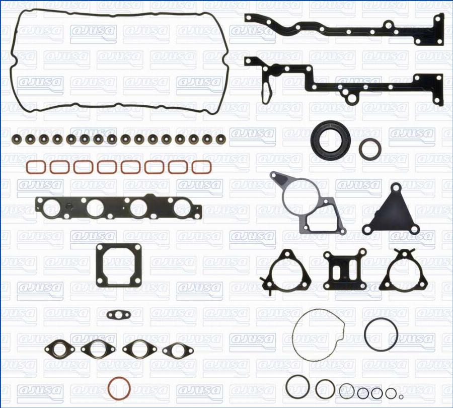 Ajusa 51091400 - Комплект прокладок, двигун autocars.com.ua