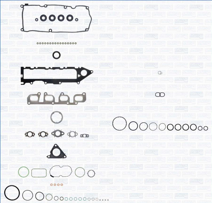 Ajusa 51095700 - Комплект прокладок, двигун autocars.com.ua