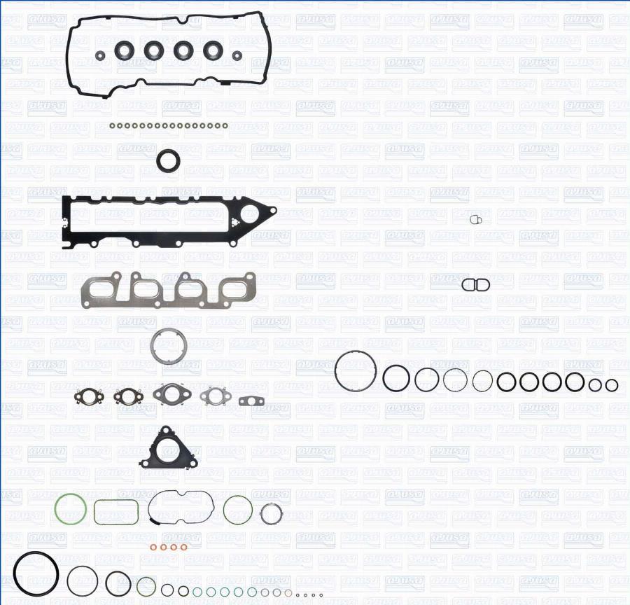 Ajusa 51095800 - Комплект прокладок, двигун autocars.com.ua