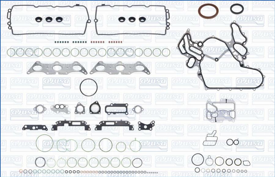 Ajusa 51096700 - Комплект прокладок, двигун autocars.com.ua