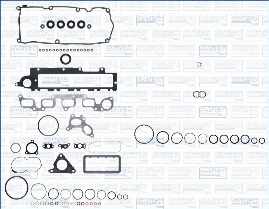 Ajusa 51096800 - Комплект прокладок, двигун autocars.com.ua