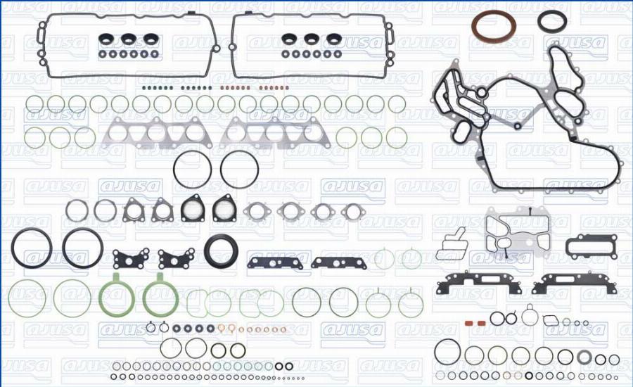 Ajusa 51097100 - Комплект прокладок, двигун autocars.com.ua