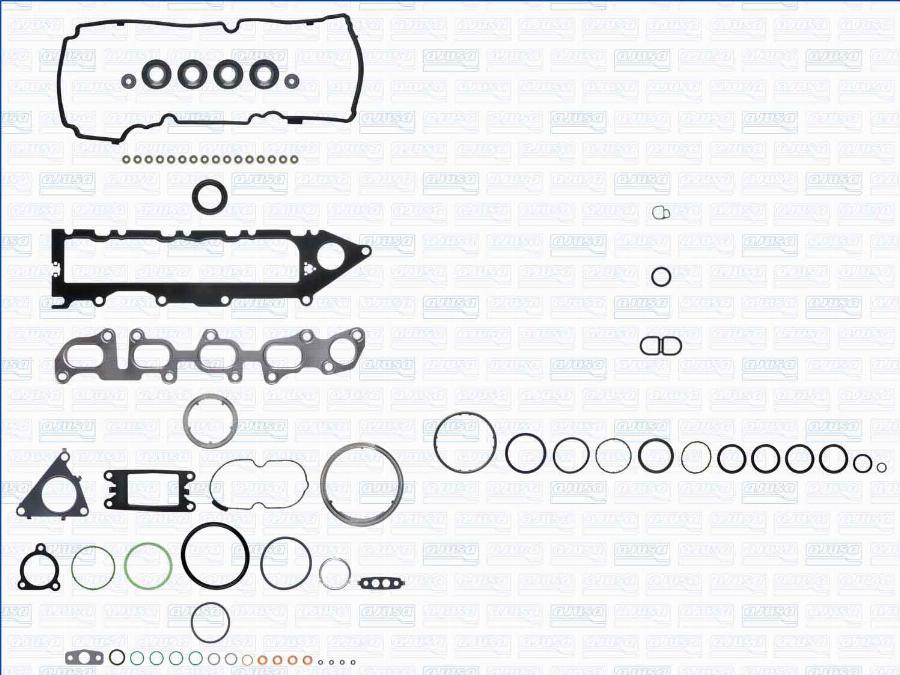 Ajusa 51098600 - Комплект прокладок, двигун autocars.com.ua