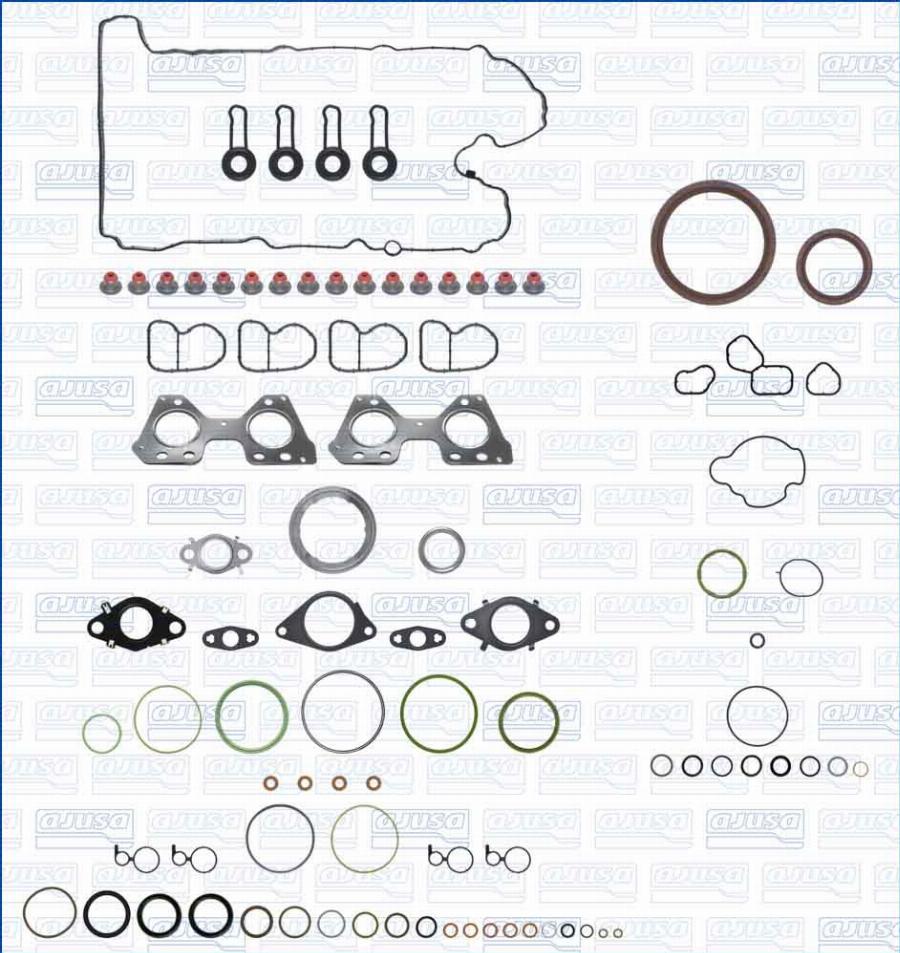Ajusa 51100200 - Комплект прокладок, двигун autocars.com.ua