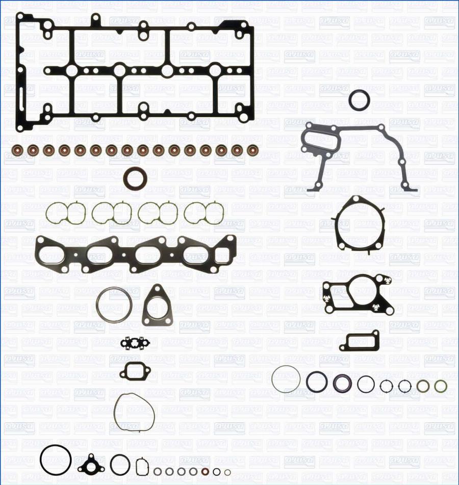 Ajusa 51104900 - Комплект прокладок, двигун autocars.com.ua