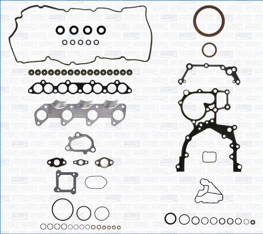 Ajusa 51105100 - Комплект прокладок, двигун autocars.com.ua