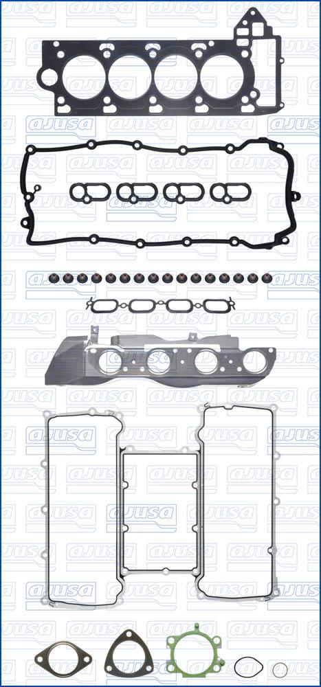 Ajusa 52446100 - Комплект прокладок, головка циліндра autocars.com.ua