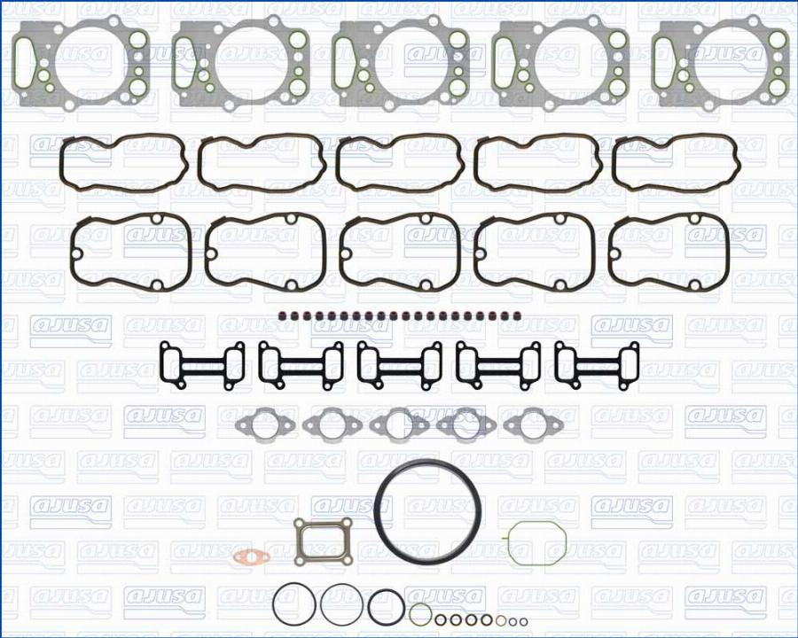 Ajusa 52496200 - Комплект прокладок, головка циліндра autocars.com.ua