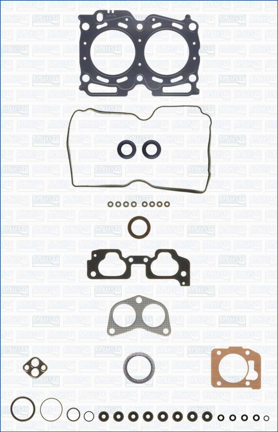 Ajusa 52530900 - Комплект прокладок, головка циліндра autocars.com.ua