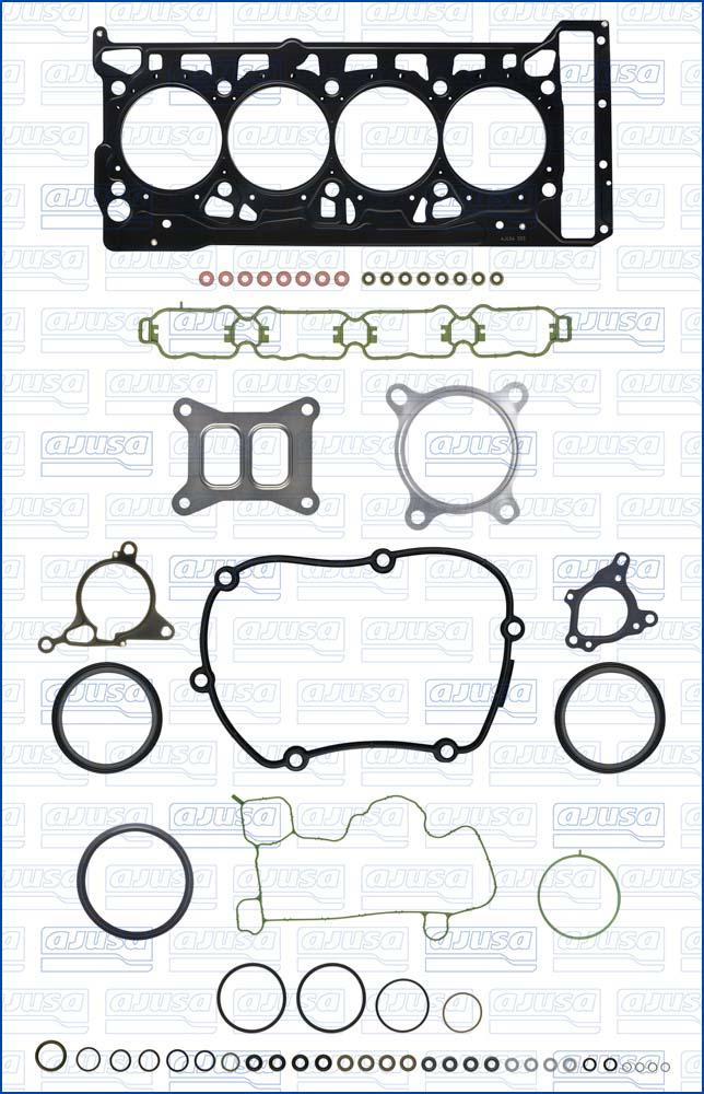 Ajusa 52549900 - Комплект прокладок, головка циліндра autocars.com.ua