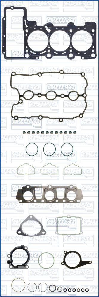 Ajusa 52551100 - Комплект прокладок, головка циліндра autocars.com.ua