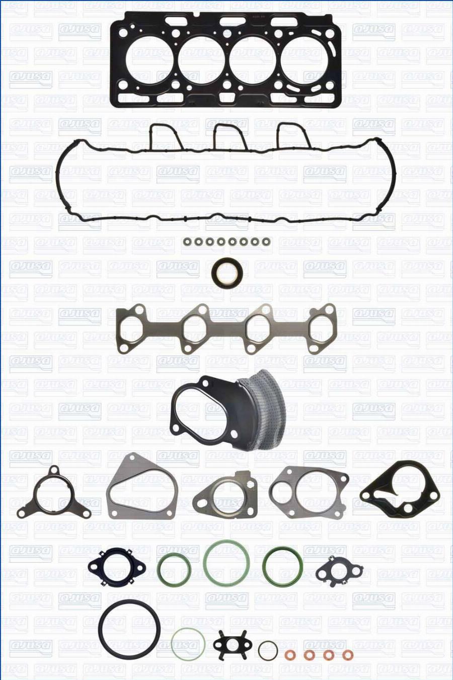 Ajusa 52556500 - Комплект прокладок, головка циліндра autocars.com.ua