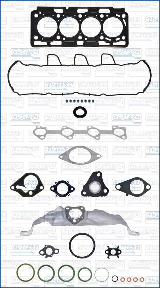 Ajusa 52557100 - Комплект прокладок, головка циліндра autocars.com.ua