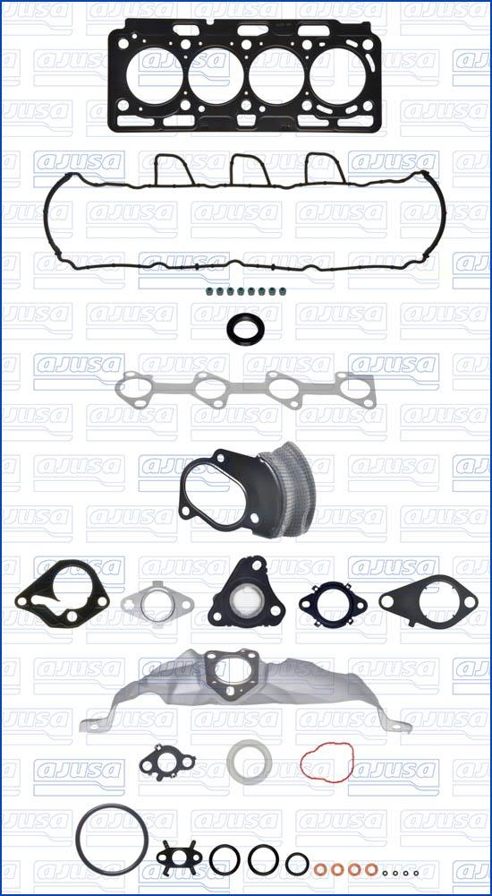 Ajusa 52559100 - Комплект прокладок, головка циліндра autocars.com.ua
