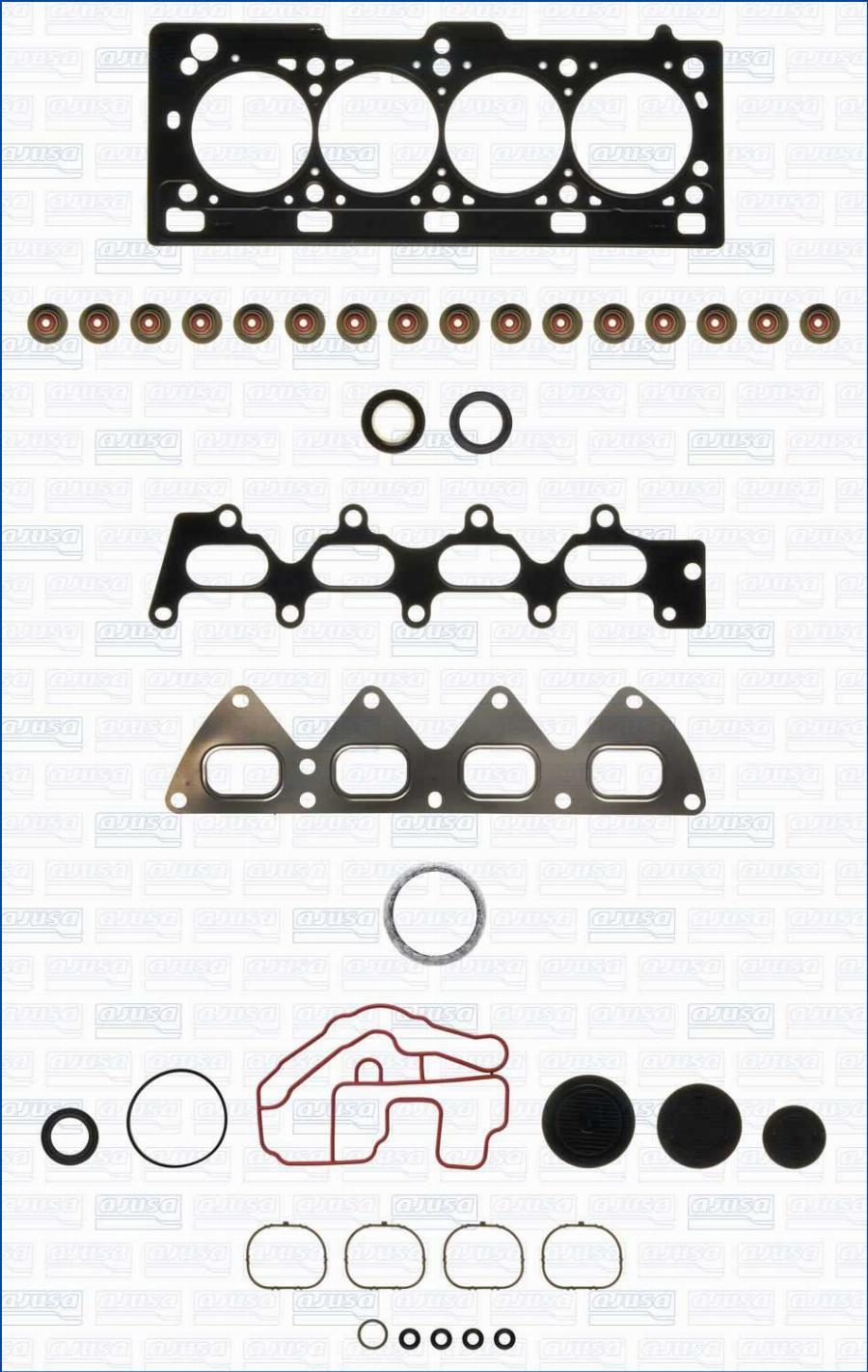 Ajusa 52560500 - Комплект прокладок, головка циліндра autocars.com.ua