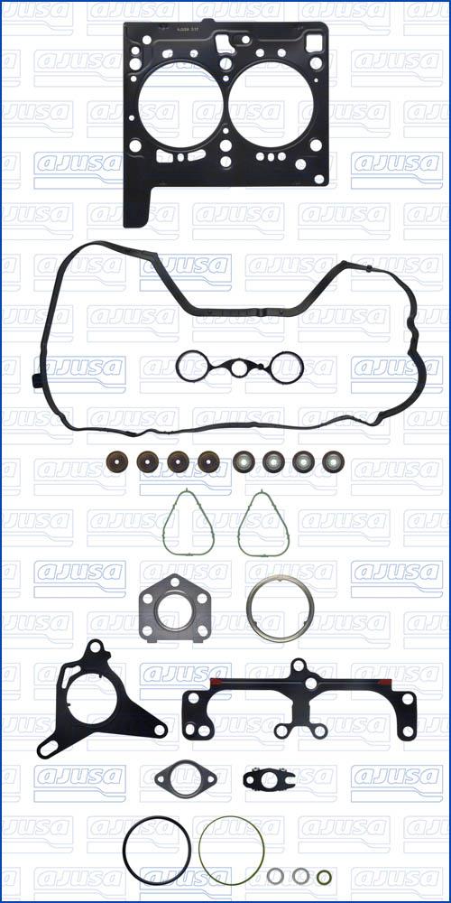 Ajusa 52571700 - Комплект прокладок, головка цилиндра avtokuzovplus.com.ua