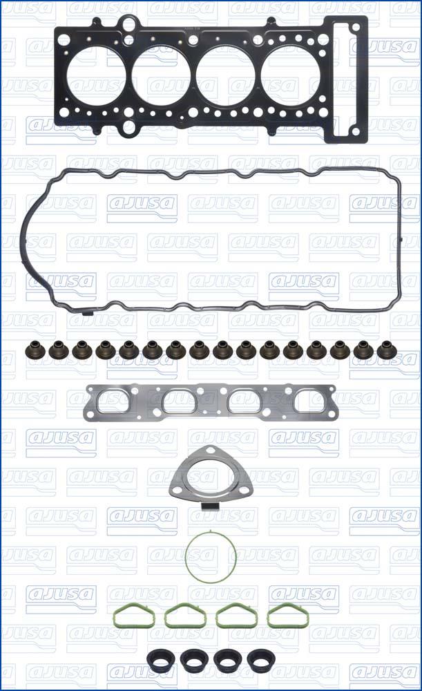 Ajusa 52573400 - Комплект прокладок, головка циліндра autocars.com.ua