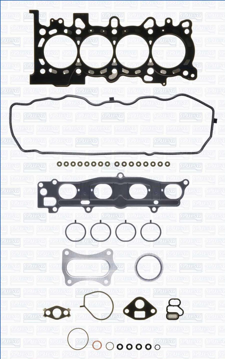 Ajusa 52576600 - Комплект прокладок, головка циліндра autocars.com.ua