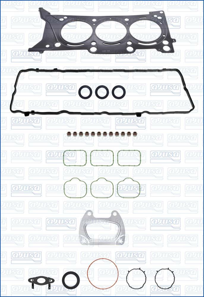 Ajusa 52578100 - Комплект прокладок, головка циліндра autocars.com.ua