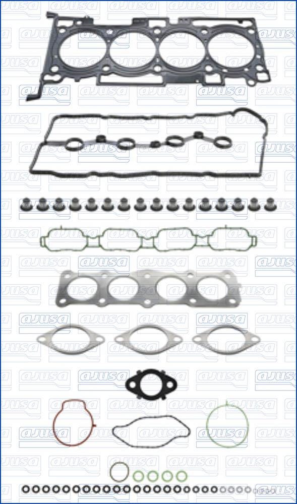 Ajusa 52579400 - Комплект прокладок, головка циліндра autocars.com.ua