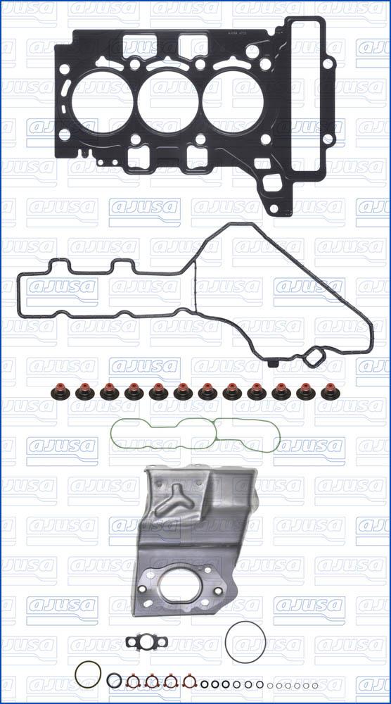 Ajusa 52582400 - Комплект прокладок, головка циліндра autocars.com.ua