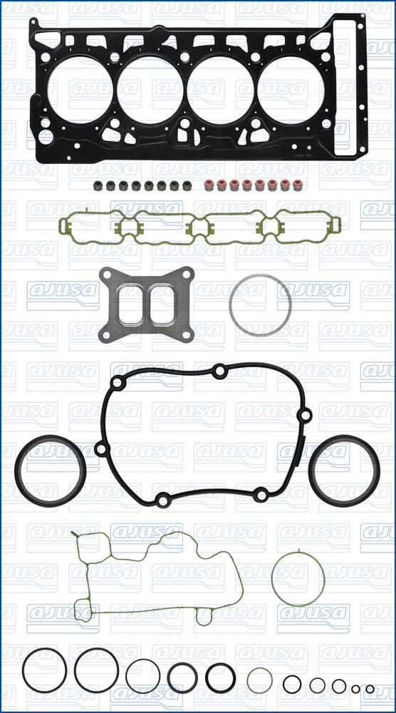 Ajusa 52594000 - Комплект прокладок, головка циліндра autocars.com.ua