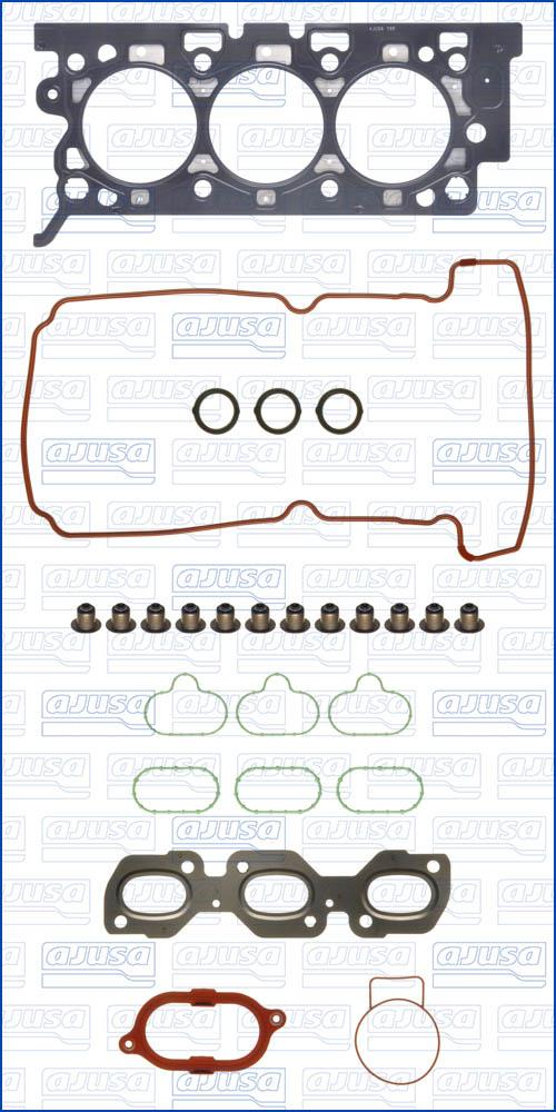 Ajusa 52663600 - Комплект прокладок, головка циліндра autocars.com.ua