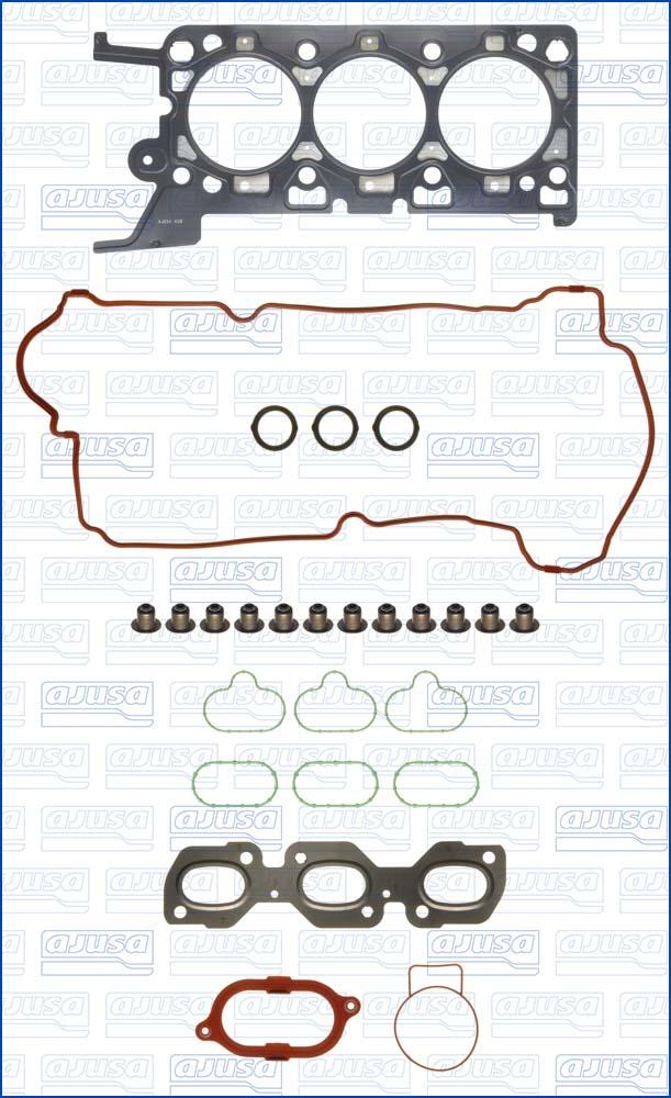 Ajusa 52663700 - Комплект прокладок, головка циліндра autocars.com.ua