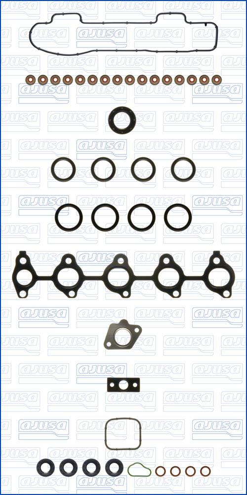 Ajusa 53066400 - Комплект прокладок, головка циліндра autocars.com.ua