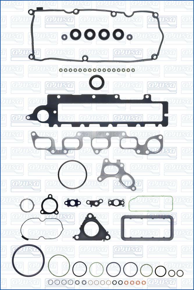 Ajusa 53078700 - Комплект прокладок, головка циліндра autocars.com.ua