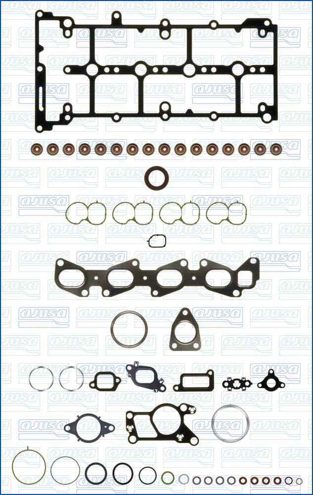 Ajusa 53082800 - Комплект прокладок, головка циліндра autocars.com.ua