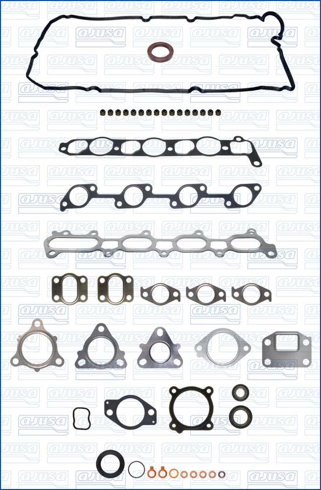 Ajusa 53084100 - Комплект прокладок, головка циліндра autocars.com.ua