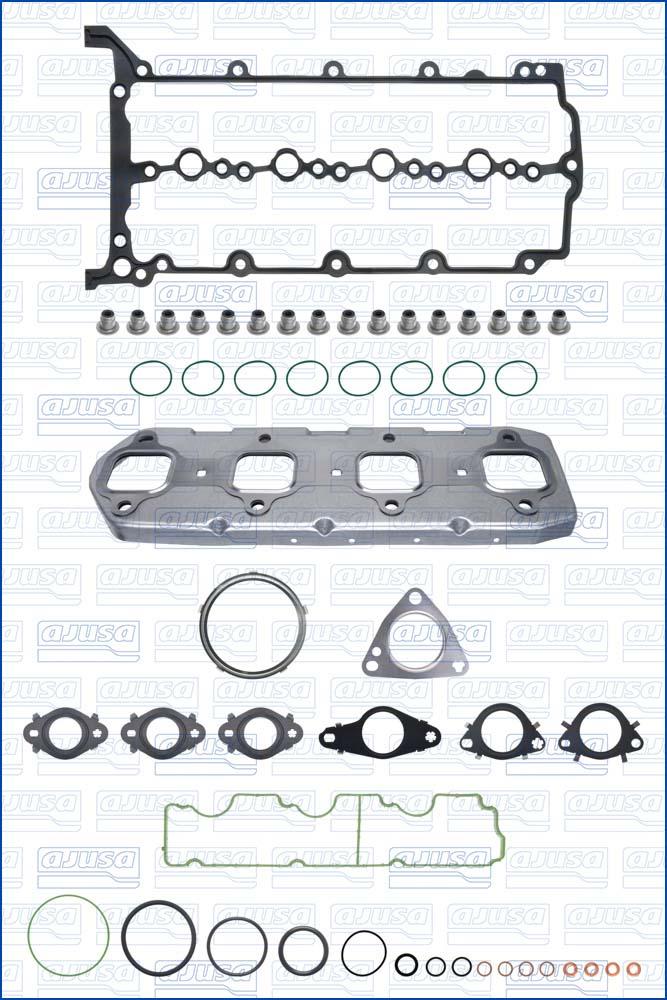 Ajusa 53086500 - Комплект прокладок, головка циліндра autocars.com.ua