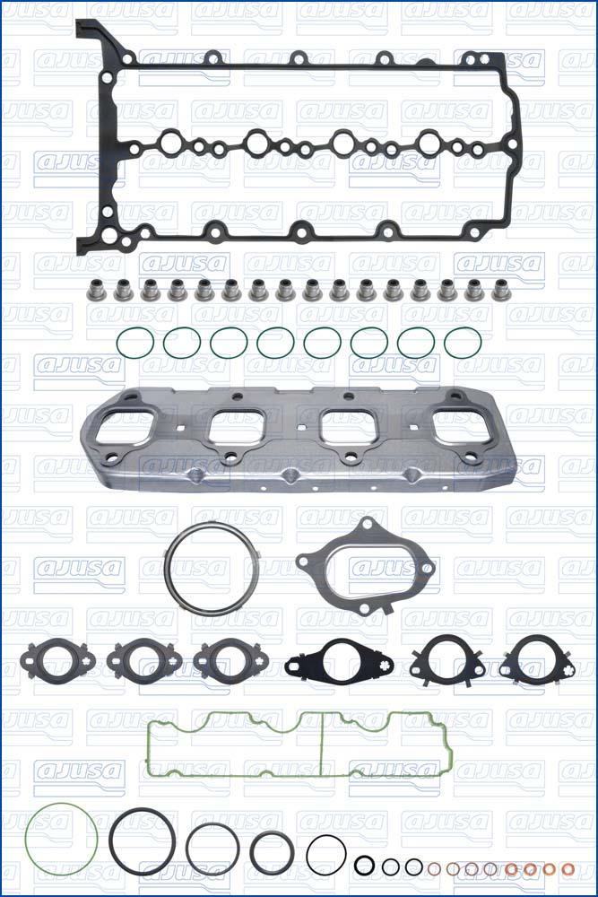 Ajusa 53086600 - Комплект прокладок, головка циліндра autocars.com.ua