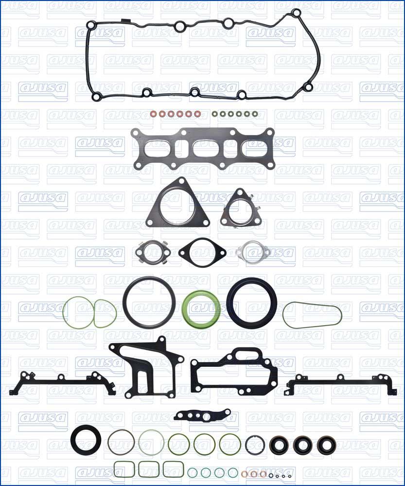 Ajusa 53089500 - Комплект прокладок, головка циліндра autocars.com.ua