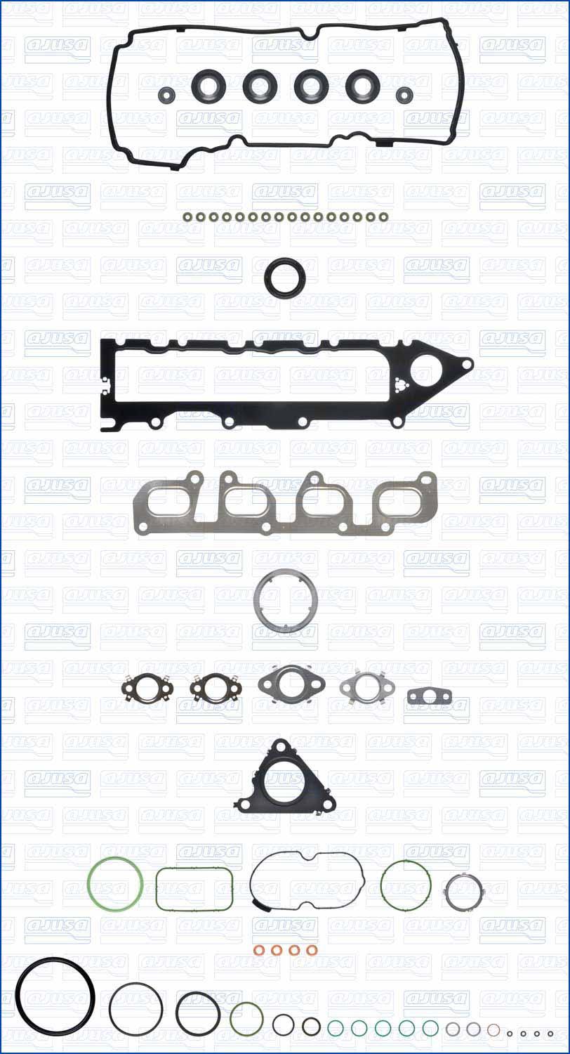 Ajusa 53090800 - Комплект прокладок, головка циліндра autocars.com.ua