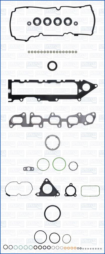 Ajusa 53091500 - Комплект прокладок, головка циліндра autocars.com.ua