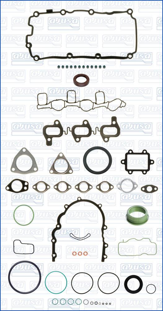 Ajusa 53092200 - Комплект прокладок, головка циліндра autocars.com.ua