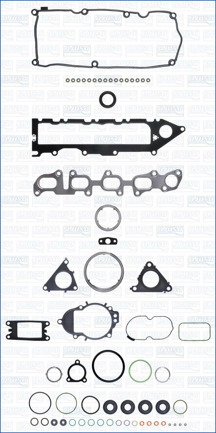 Ajusa 53093800 - Комплект прокладок, головка циліндра autocars.com.ua