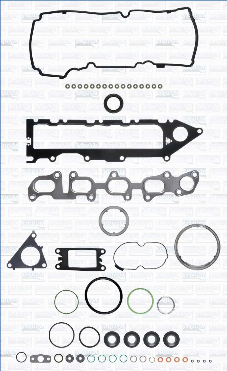 Ajusa 53094000 - Комплект прокладок, головка циліндра autocars.com.ua