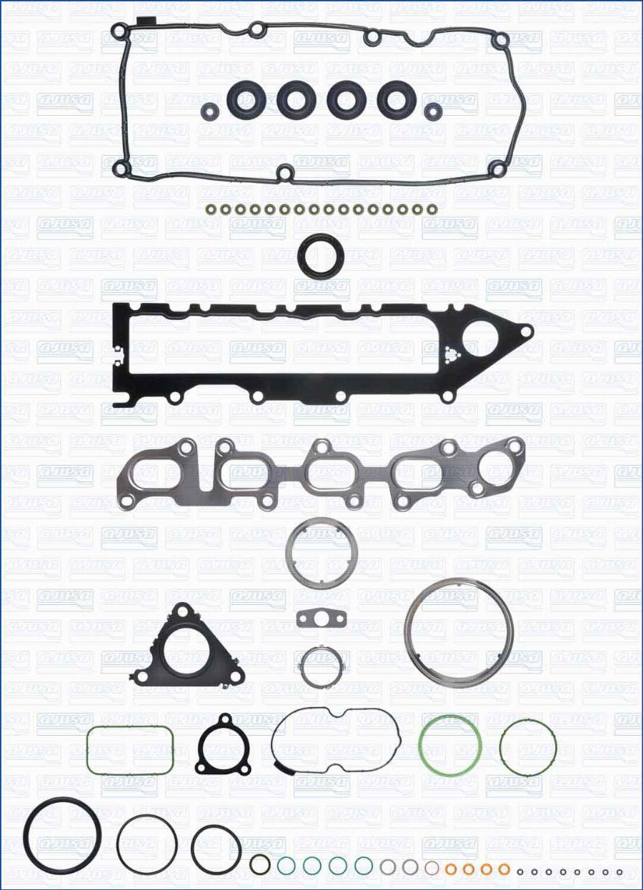 Ajusa 53095500 - Комплект прокладок, головка циліндра autocars.com.ua