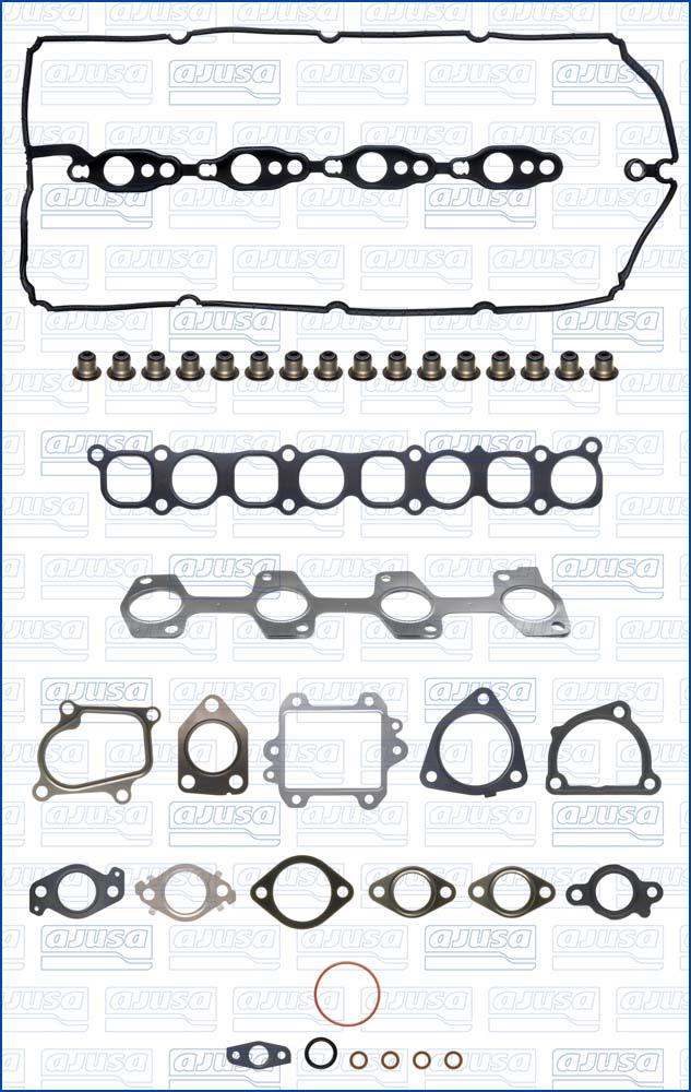 Ajusa 53099100 - Комплект прокладок, головка циліндра autocars.com.ua