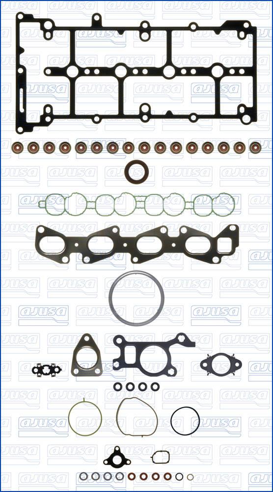 Ajusa 53099400 - Комплект прокладок, головка циліндра autocars.com.ua