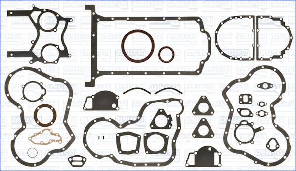 Ajusa 54003800 - Комплект прокладок, блок-картер двигуна autocars.com.ua